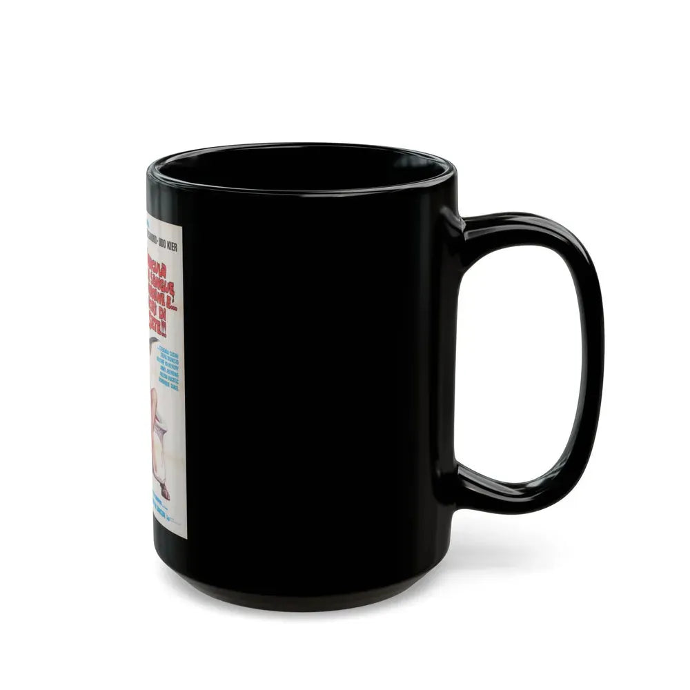 ANDY WARHOL'S DRACULA (ITALIAN) 1974 Movie Poster - Black Coffee Mug - Go Mug Yourself