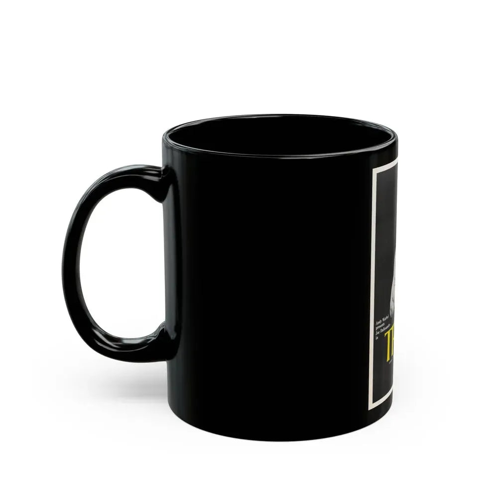 ANDY WARHOL'S TRASH 1970 Movie Poster - Black Coffee Mug - Go Mug Yourself