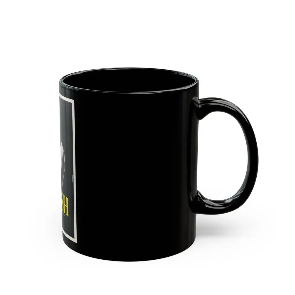 ANDY WARHOL'S TRASH 1970 Movie Poster - Black Coffee Mug - Go Mug Yourself