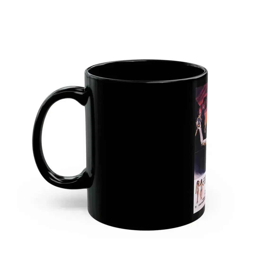 ANDY WARHOL'S YOUNG DRACULA (ANDY WARHOL'S DRACULA)(2) 1974 Movie Poster - Black Coffee Mug - Go Mug Yourself