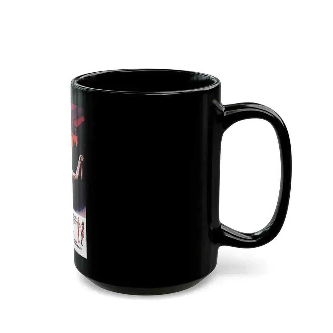 ANDY WARHOL'S YOUNG DRACULA (ANDY WARHOL'S DRACULA)(2) 1974 Movie Poster - Black Coffee Mug - Go Mug Yourself