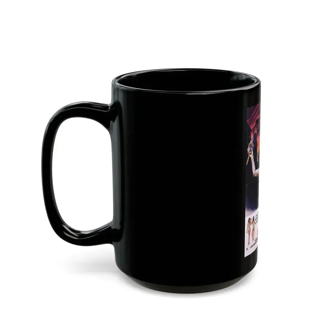 ANDY WARHOL'S YOUNG DRACULA (ANDY WARHOL'S DRACULA)(2) 1974 Movie Poster - Black Coffee Mug - Go Mug Yourself