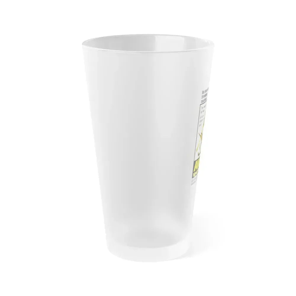 ANGELS HARD AS THEY COME 1971 Movie Poster - Frosted Pint Glass 16oz - Go Mug Yourself