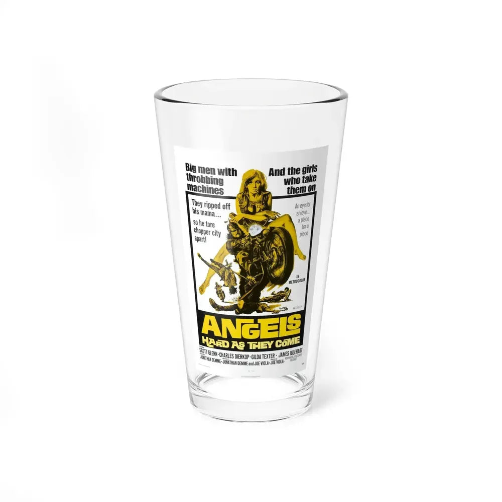 ANGELS HARD AS THEY COME 1971 Movie Poster - Pint Glass 16oz 16oz - Go Mug Yourself