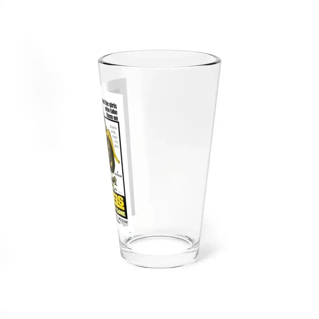 ANGELS HARD AS THEY COME 1971 Movie Poster - Pint Glass 16oz - Go Mug Yourself