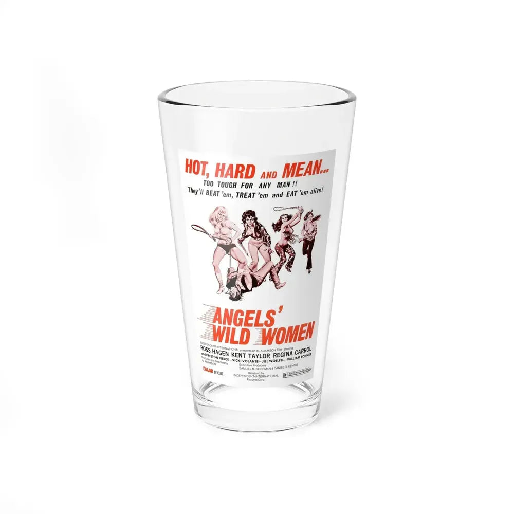 ANGELS WILD WOMEN 1972 Movie Poster - Pint Glass 16oz 16oz - Go Mug Yourself