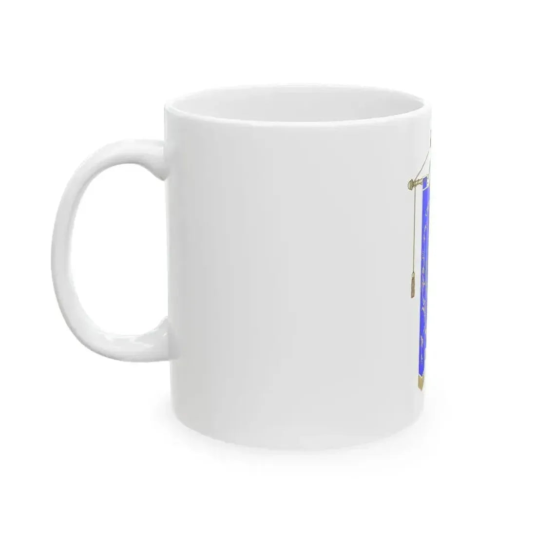 Angera-Gonfalone (Italy) White Coffee Mug - Go Mug Yourself