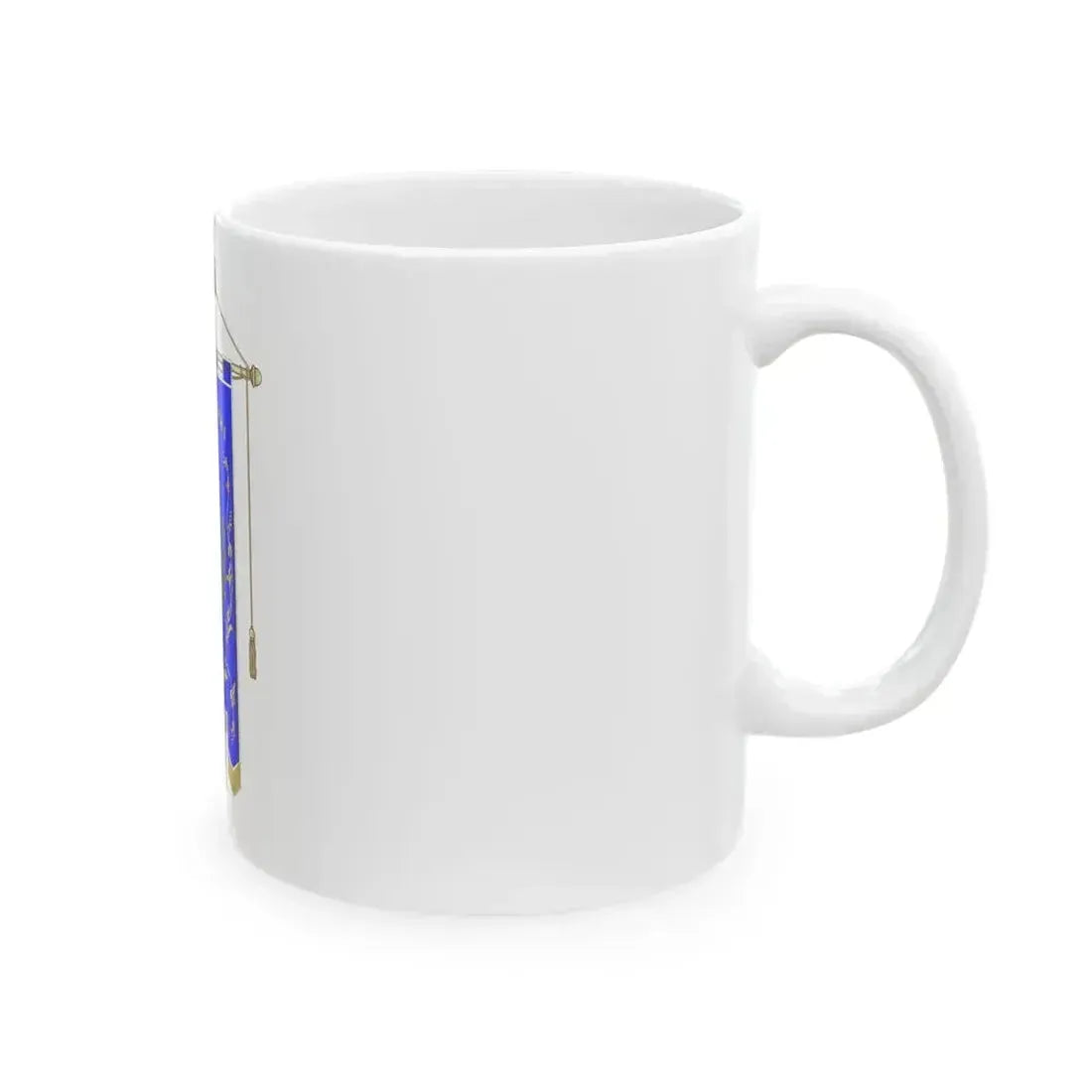 Angera-Gonfalone (Italy) White Coffee Mug - Go Mug Yourself