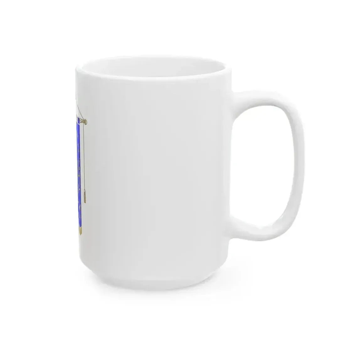Angera-Gonfalone (Italy) White Coffee Mug - Go Mug Yourself