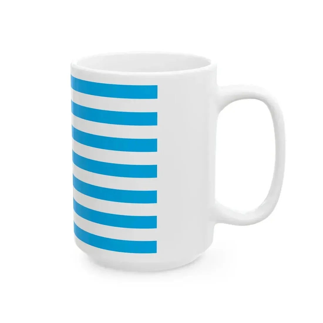 Anija valla lipp (Estonia) White Coffee Mug - Go Mug Yourself