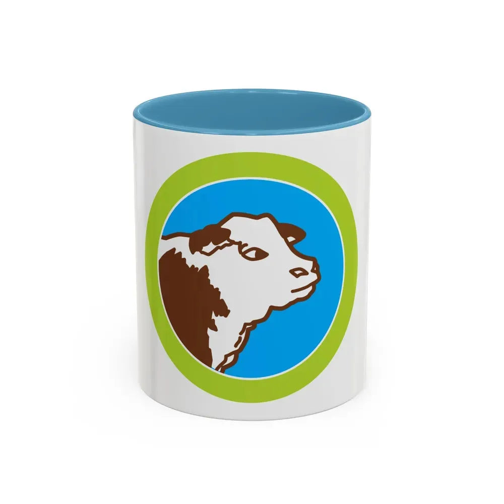Animal Science (Boy Scout Merit Badge) Accent Coffee Mug 11oz Light Blue - Go Mug Yourself