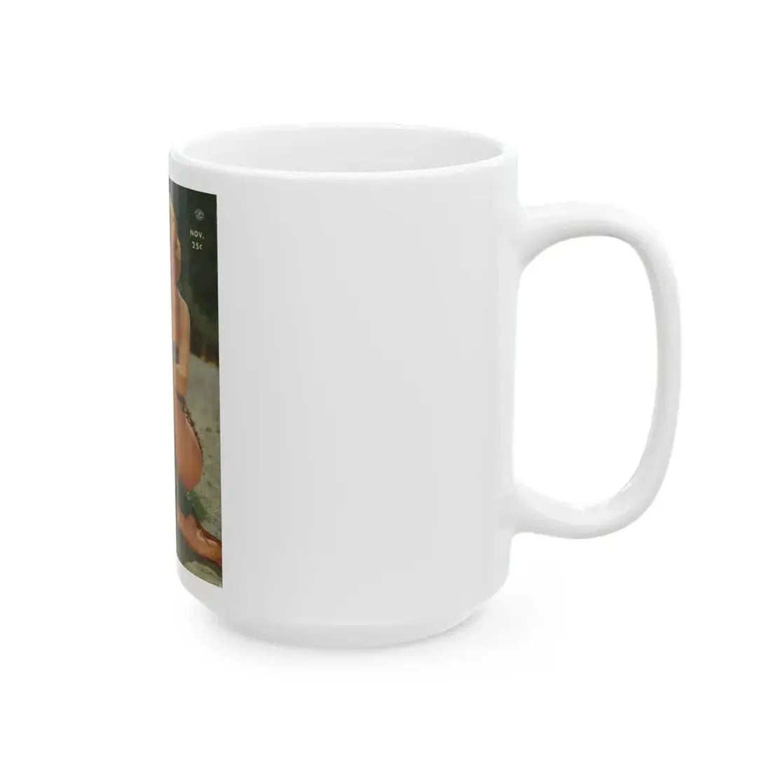Anita Ekberg #128 - Mag. Cover (Vintage Female Icon) White Coffee Mug - Go Mug Yourself
