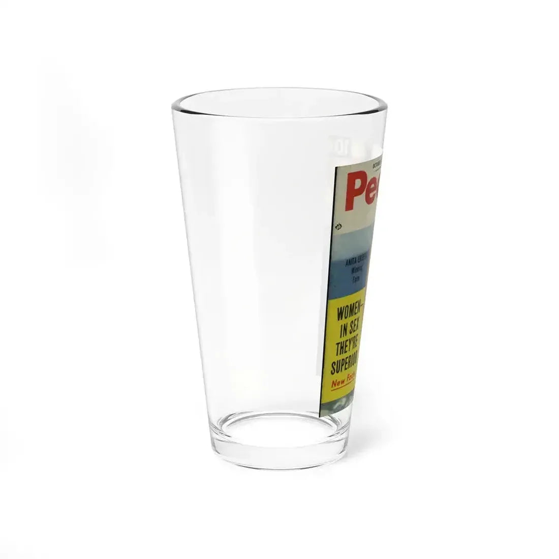 Anita Ekberg #129 - Mag. Cover (Vintage Female Icon) Pint Glass 16oz - Go Mug Yourself