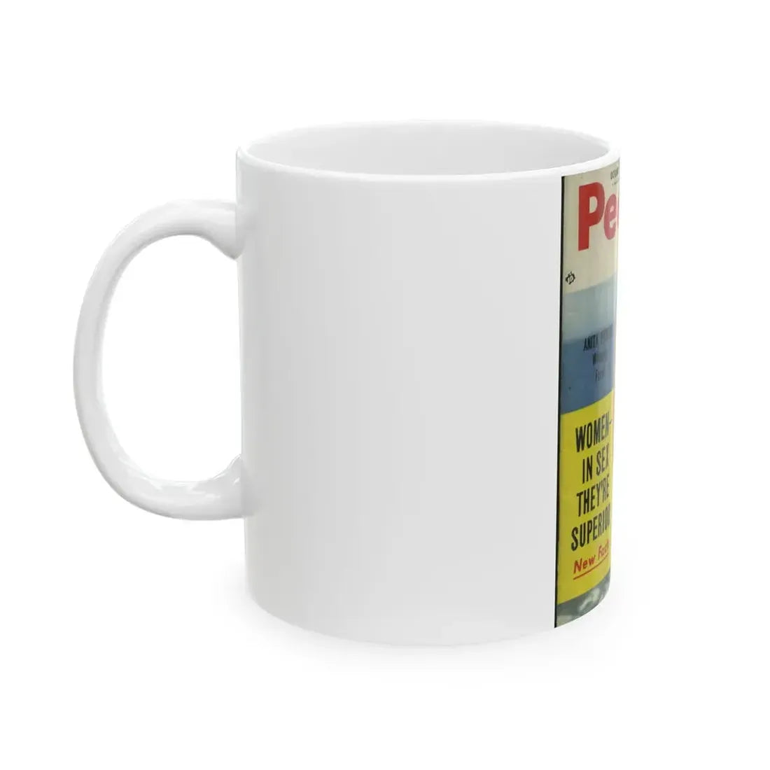 Anita Ekberg #129 - Mag. Cover (Vintage Female Icon) White Coffee Mug - Go Mug Yourself