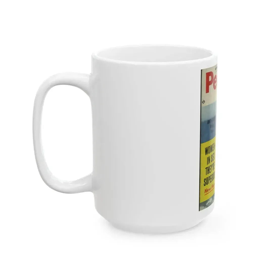 Anita Ekberg #129 - Mag. Cover (Vintage Female Icon) White Coffee Mug - Go Mug Yourself