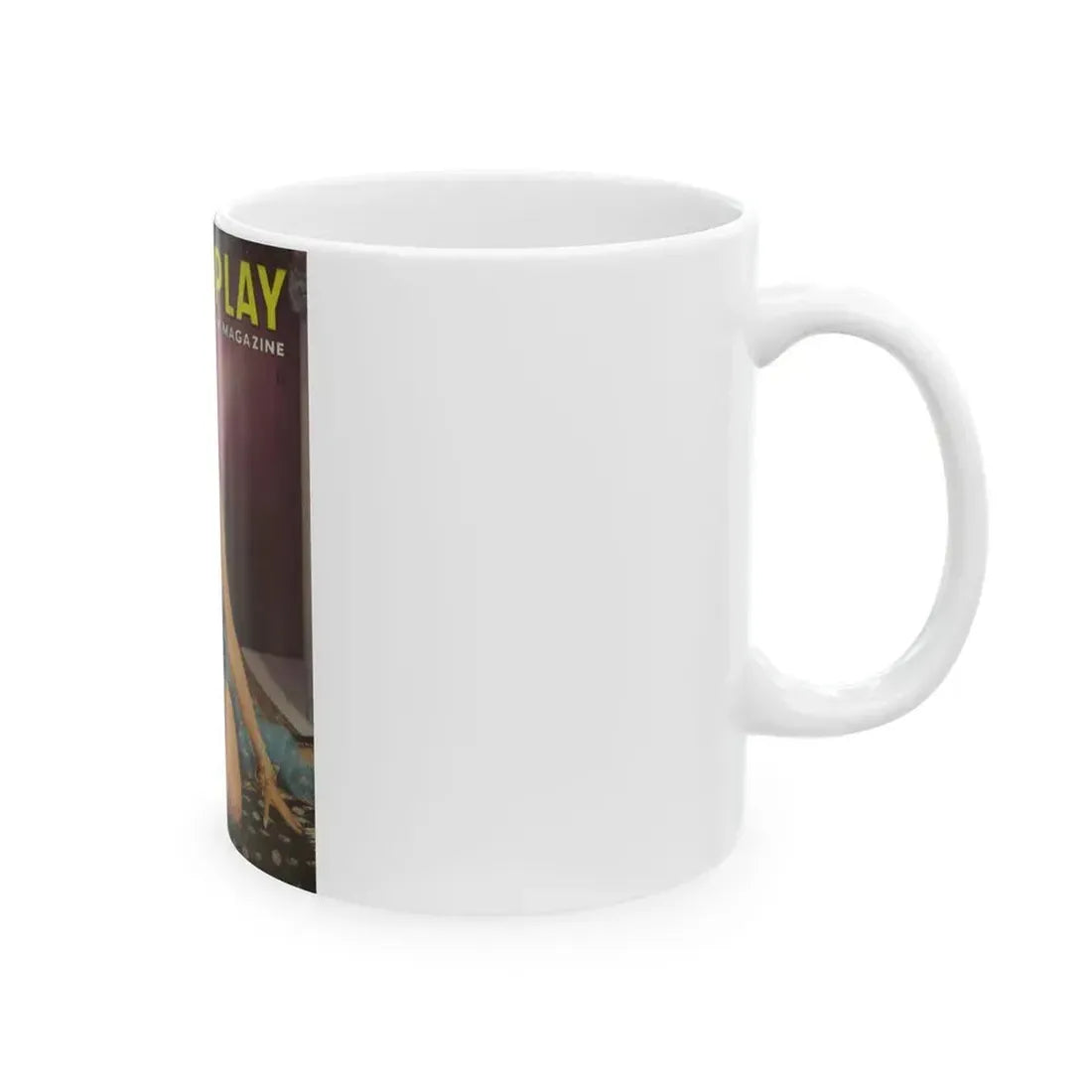 Anita Ekberg #133 - Mag. Cover (Vintage Female Icon) White Coffee Mug - Go Mug Yourself