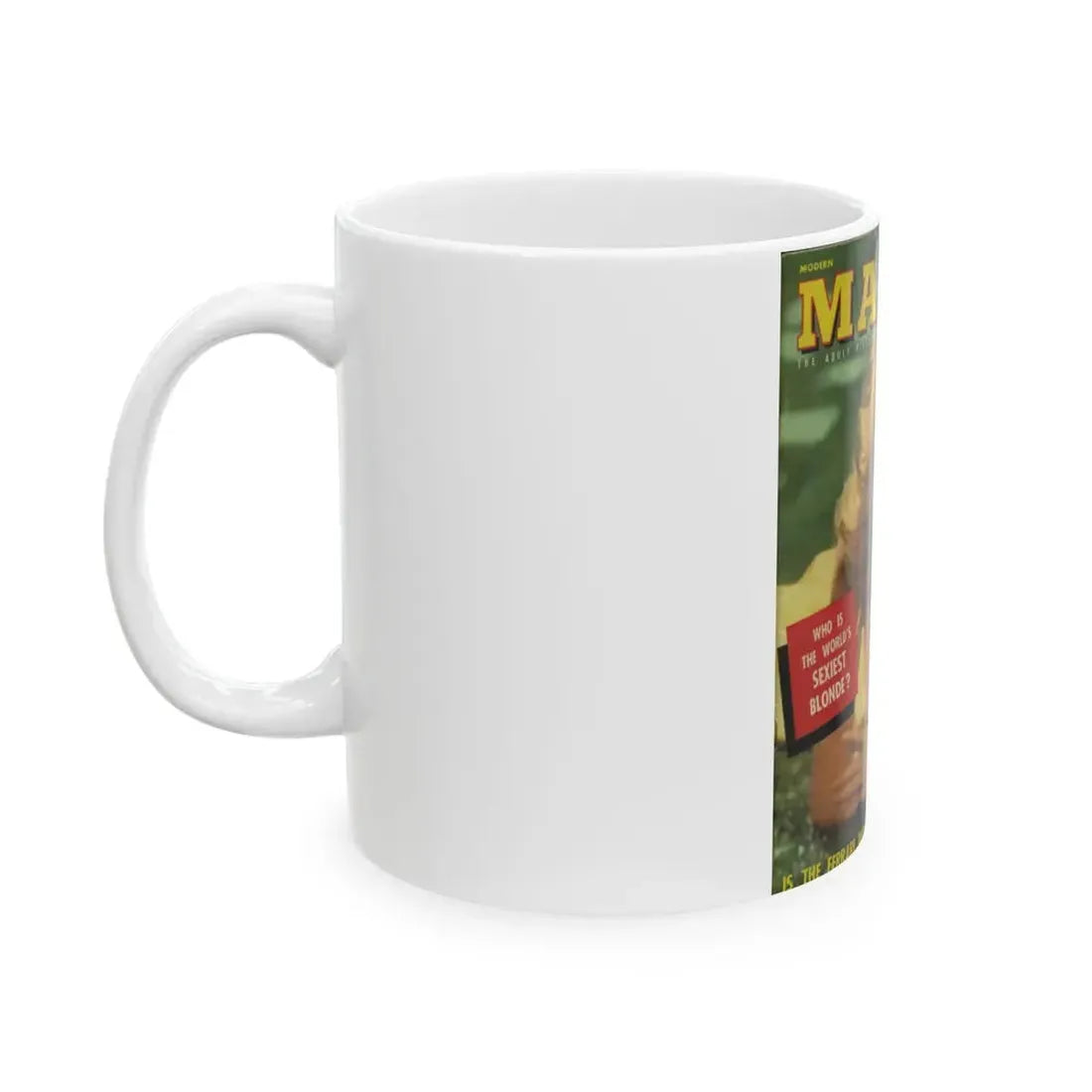 Anita Ekberg #135 - Mag. Cover (Vintage Female Icon) White Coffee Mug - Go Mug Yourself