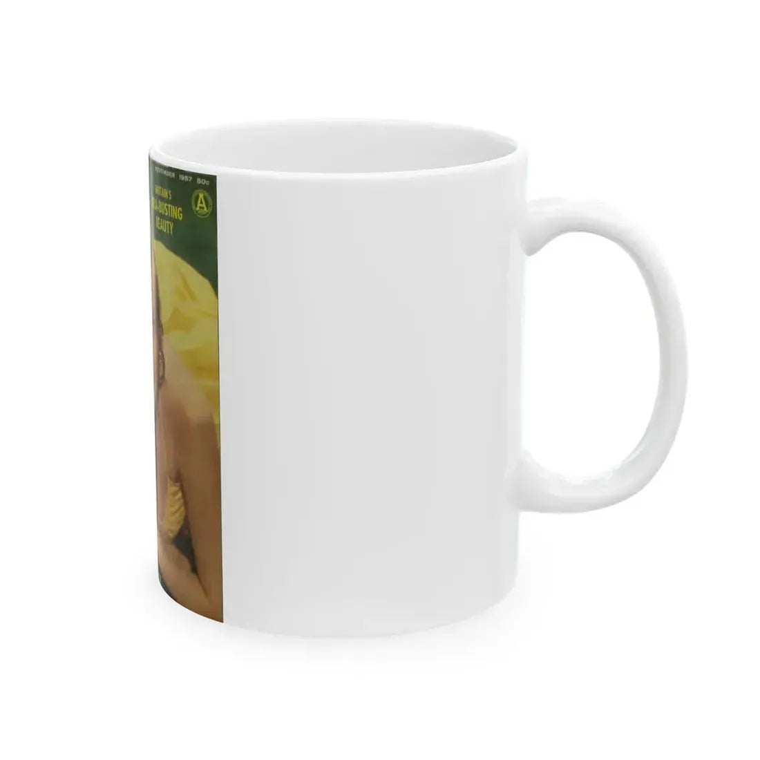 Anita Ekberg #135 - Mag. Cover (Vintage Female Icon) White Coffee Mug - Go Mug Yourself