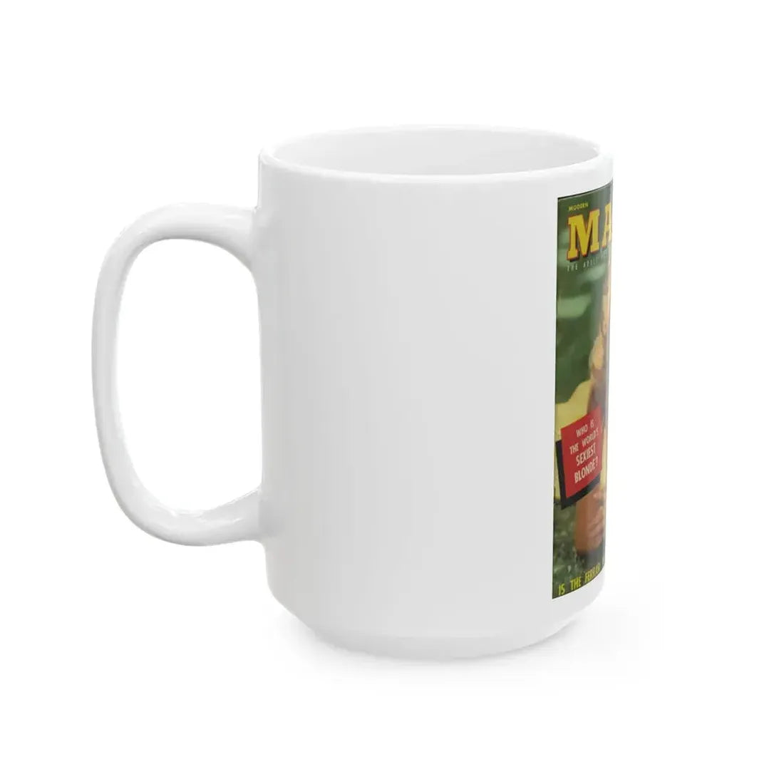 Anita Ekberg #135 - Mag. Cover (Vintage Female Icon) White Coffee Mug - Go Mug Yourself