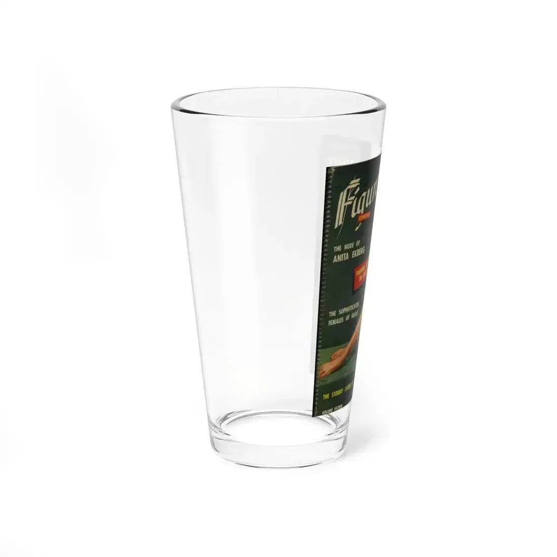 Anita Ekberg #137 - Mag. Cover (Vintage Female Icon) Pint Glass 16oz - Go Mug Yourself
