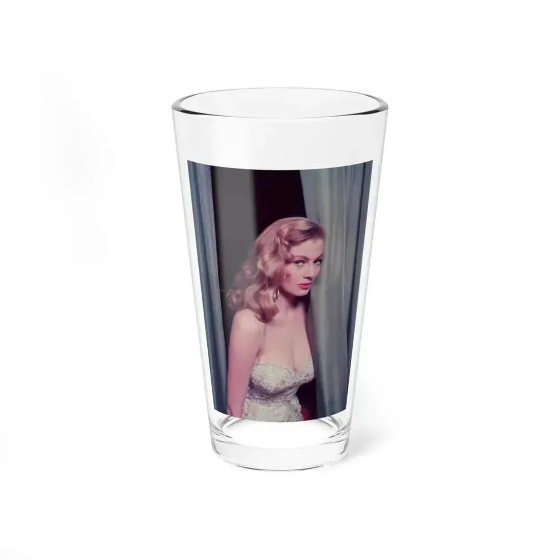 Anita Ekberg #230 (Vintage Female Icon) Pint Glass 16oz 16oz - Go Mug Yourself