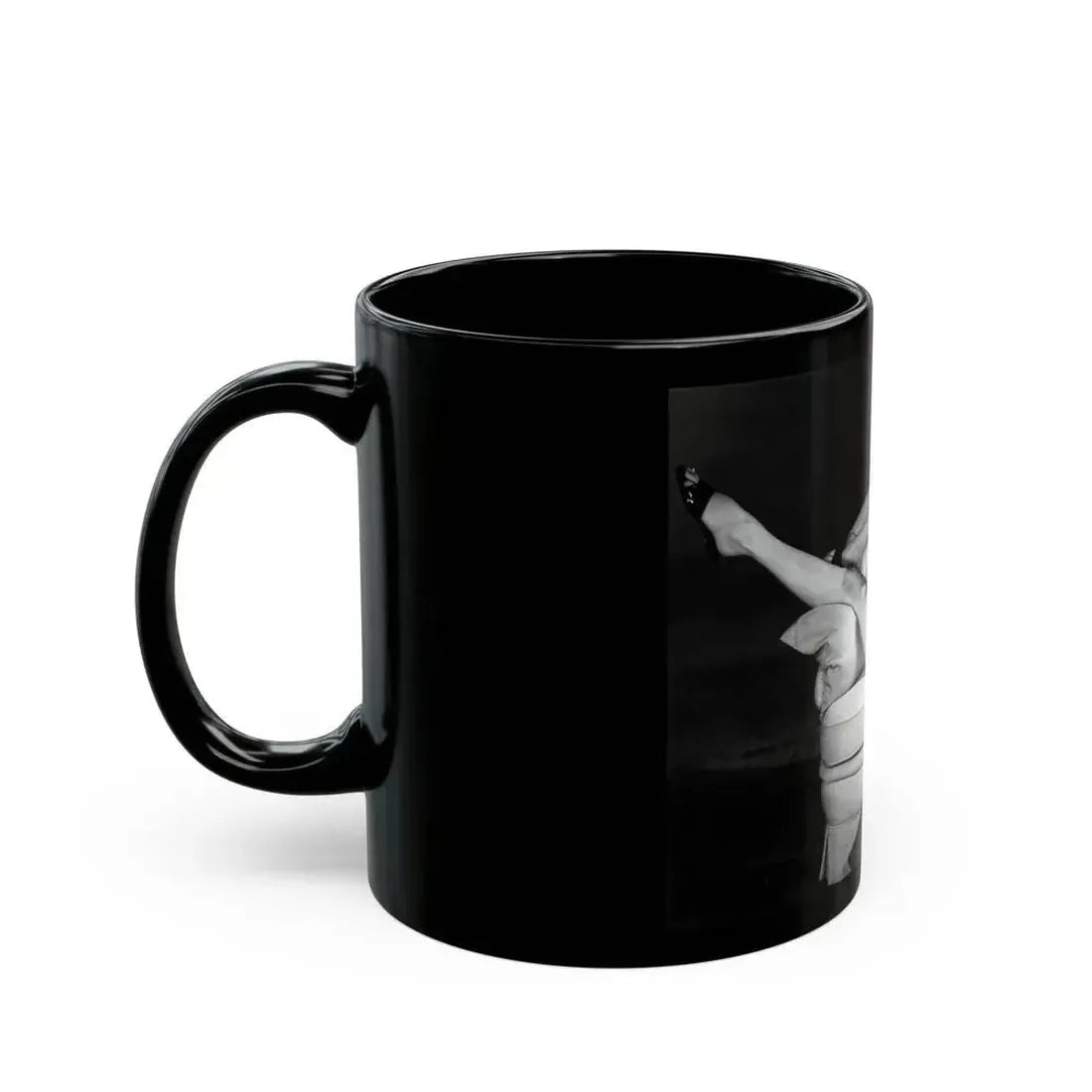 Anita Ekberg #247 (Vintage Female Icon) Black Coffee Mug - Go Mug Yourself