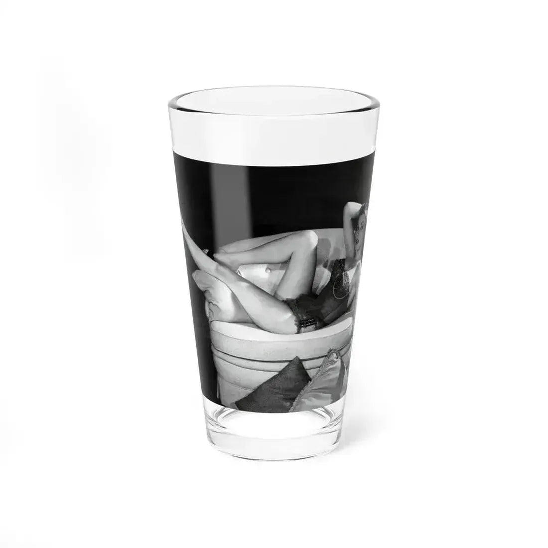 Anita Ekberg #247 (Vintage Female Icon) Pint Glass 16oz 16oz - Go Mug Yourself