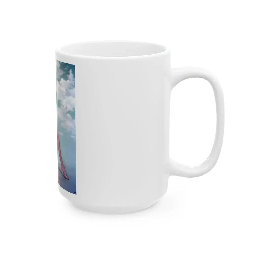 Anita Ekberg #249 (Vintage Female Icon) White Coffee Mug - Go Mug Yourself