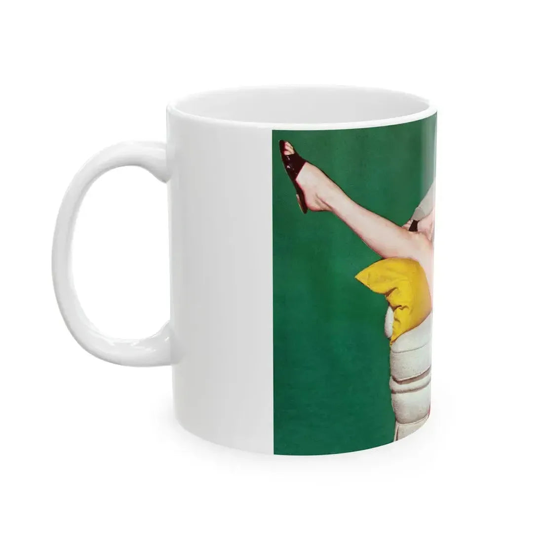 Anita Ekberg #269_1 (Vintage Female Icon) White Coffee Mug - Go Mug Yourself