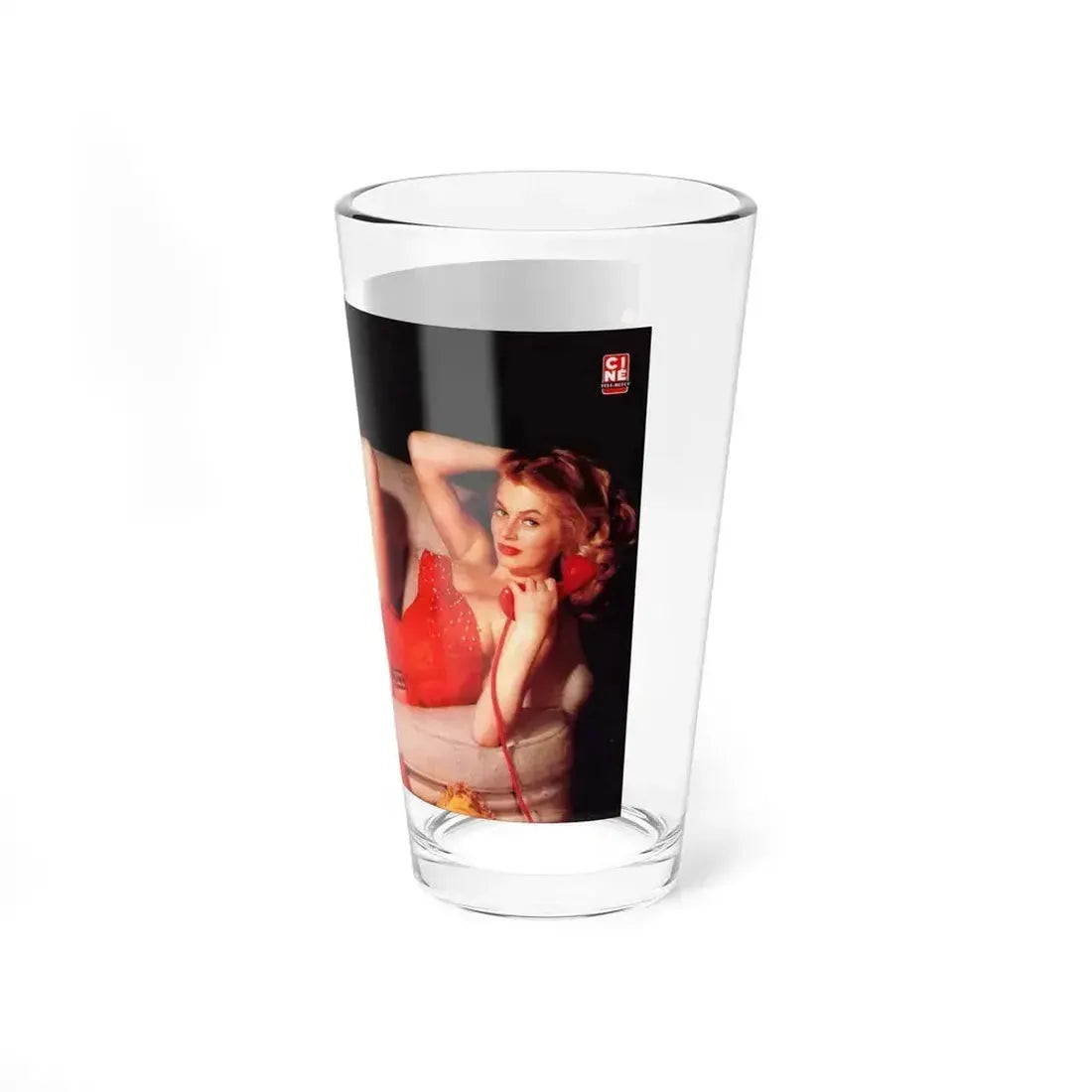 Anita Ekberg #281 (Vintage Female Icon) Pint Glass 16oz - Go Mug Yourself
