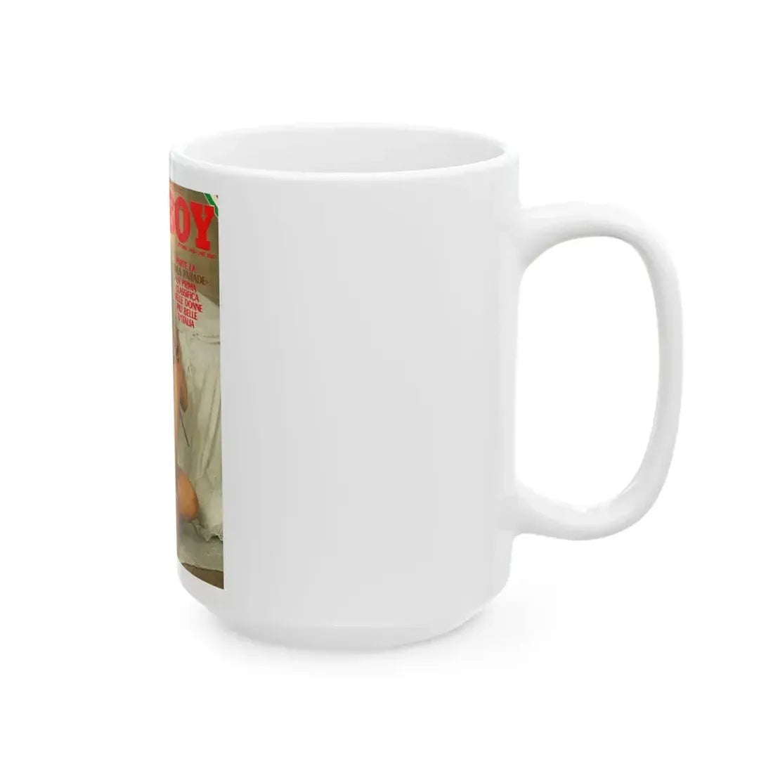 Anita Ekberg #285 - Italian Playboy Mag. Oct. '78 (Vintage Female Icon) White Coffee Mug - Go Mug Yourself