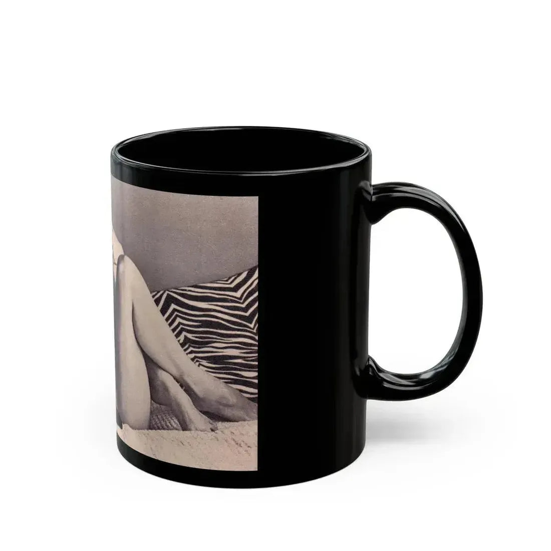 Anita Ekberg #296 (Vintage Female Icon) Black Coffee Mug - Go Mug Yourself