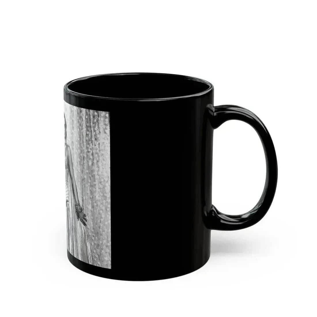 Anita Ekberg #369 (Vintage Female Icon) Black Coffee Mug - Go Mug Yourself