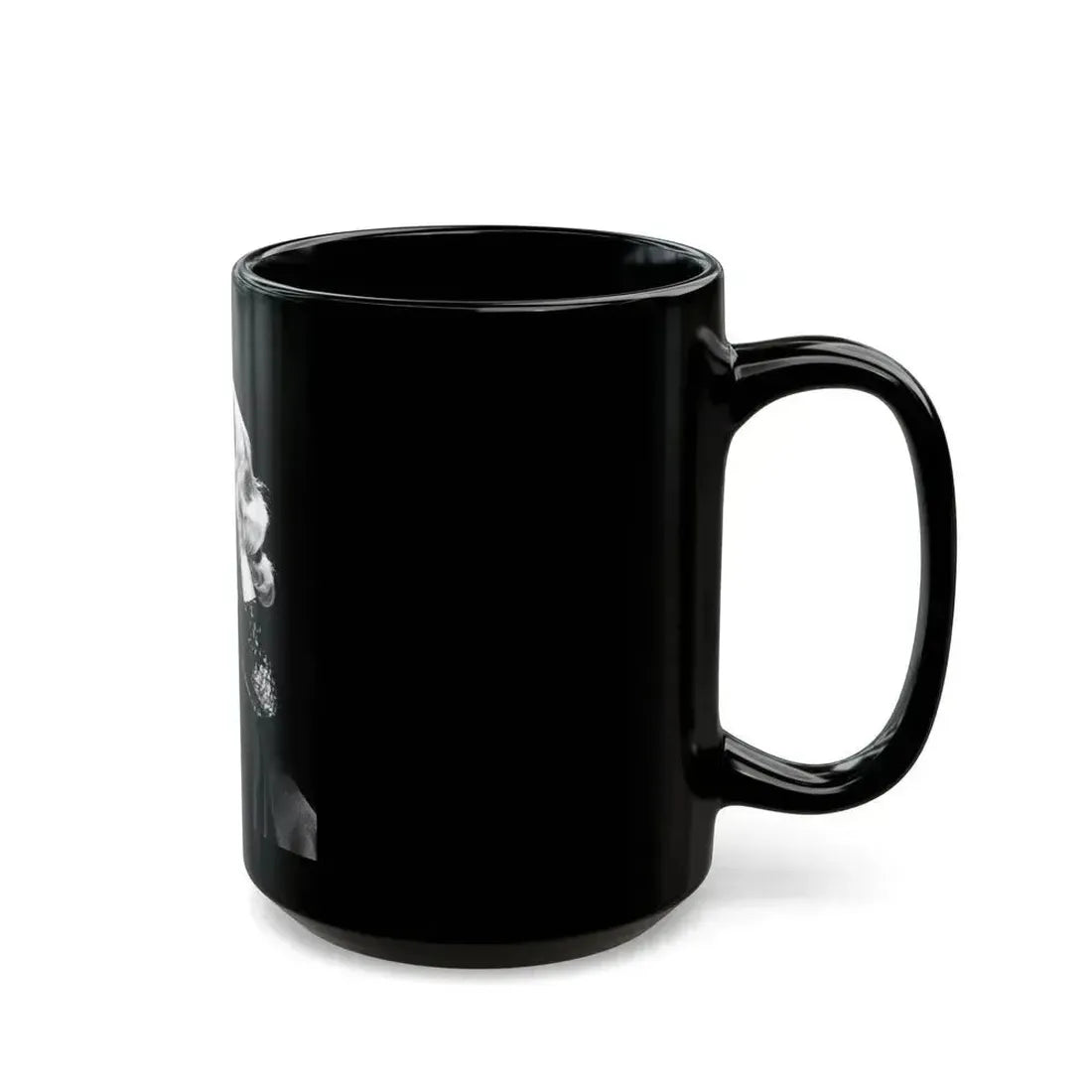 Anita Ekberg #382 (Vintage Female Icon) Black Coffee Mug - Go Mug Yourself