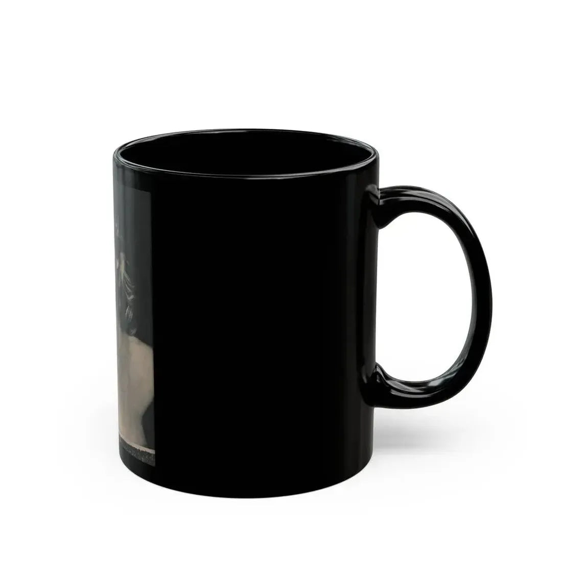 Anita Ekberg #393 - Fabulous Females Mag. Issue #1 '55 - 1 B&W Photo (Vintage Female Icon) Black Coffee Mug - Go Mug Yourself