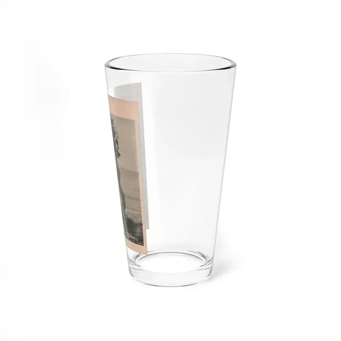 Anita Ekberg #397 - Fabulous Females Mag. Issue #1 '55 - 1 B&W Photo & Caption (Vintage Female Icon) Pint Glass 16oz - Go Mug Yourself