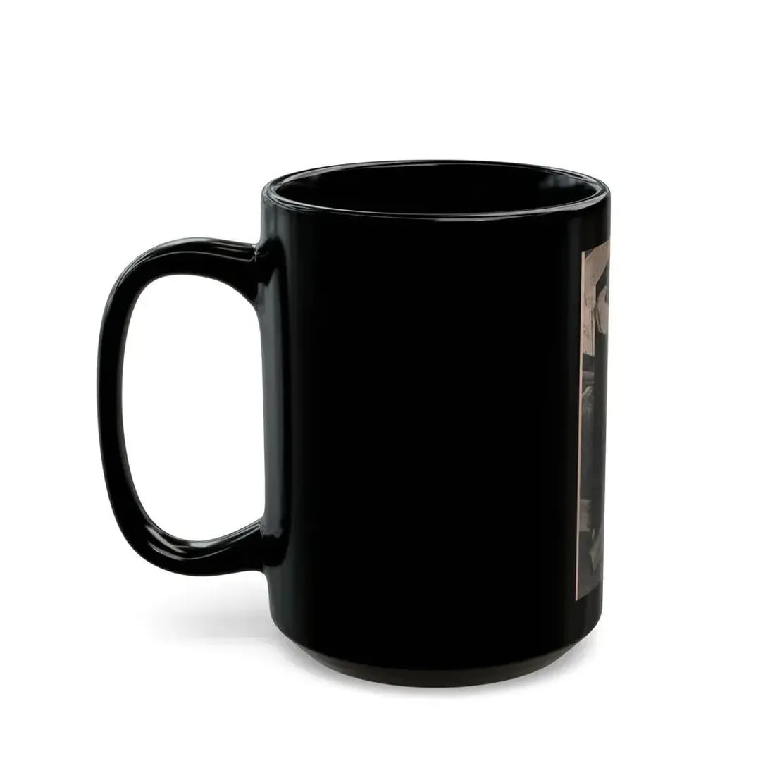 Anita Ekberg #404 - PHOTO Digest Mag. Nov. '55 - 1 Page, 1 B&W Pic (Vintage Female Icon) Black Coffee Mug - Go Mug Yourself