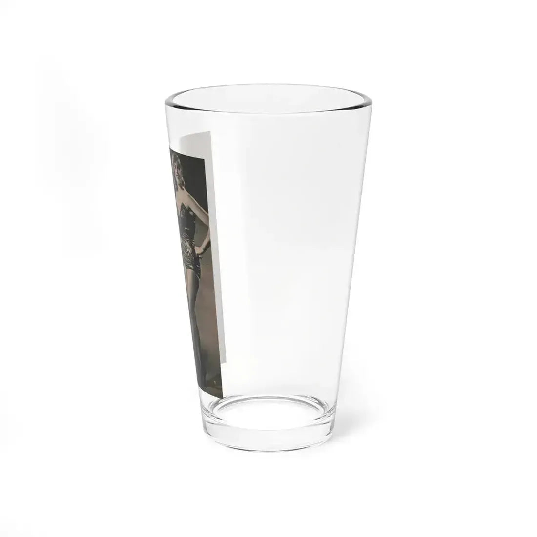Anita Ekberg #415 - EYE Digest Mag. Nov. '53 - 1 Page, 2 B&W Pics & Caption (Vintage Female Icon) Pint Glass 16oz - Go Mug Yourself