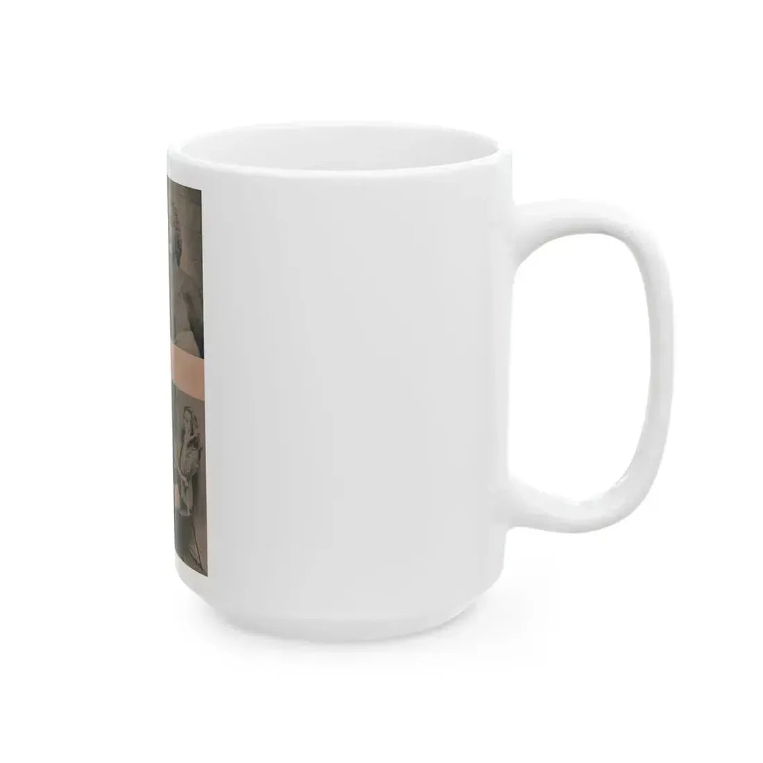 Anita Ekberg #434 - PHOTO Digest March '55 - 2 Pages & 3 B&W Photos (Vintage Female Icon) White Coffee Mug - Go Mug Yourself