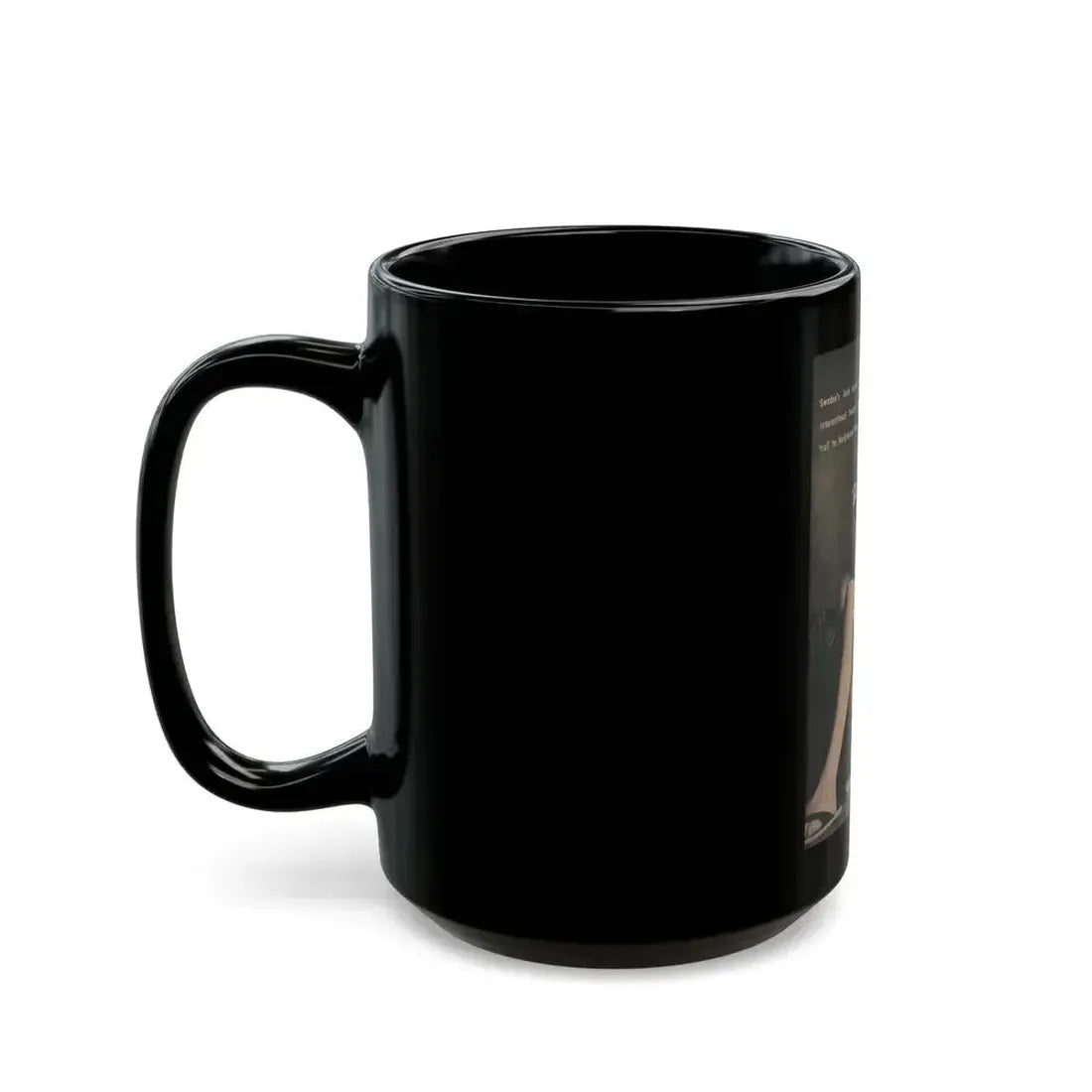 Anita Ekberg #435 - PHOTO Digest March '55 - 1 Pages, 1 B&W Photo & Caption (Vintage Female Icon) Black Coffee Mug - Go Mug Yourself