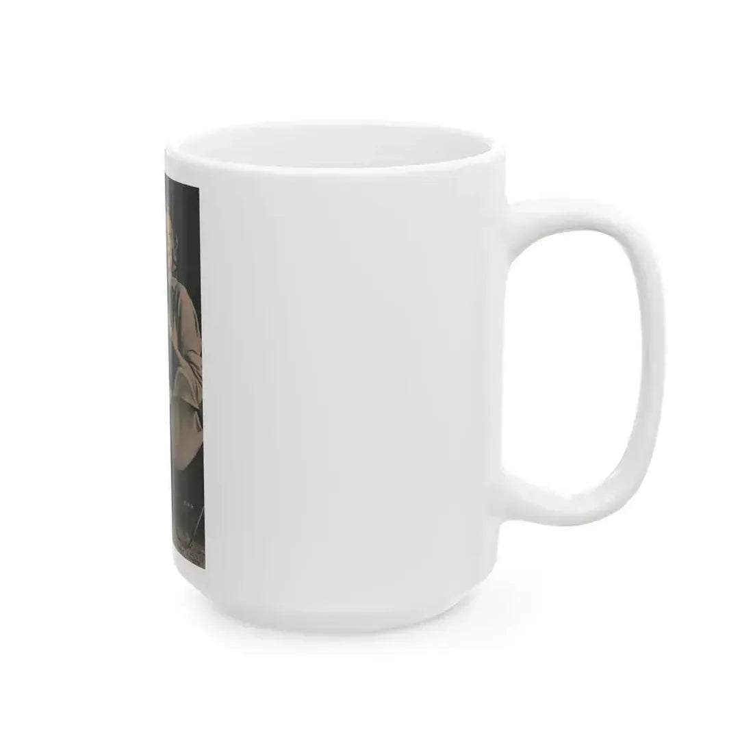 Anita Ekberg #435 - PHOTO Digest March '55 - 1 Pages, 1 B&W Photo & Caption (Vintage Female Icon) White Coffee Mug - Go Mug Yourself