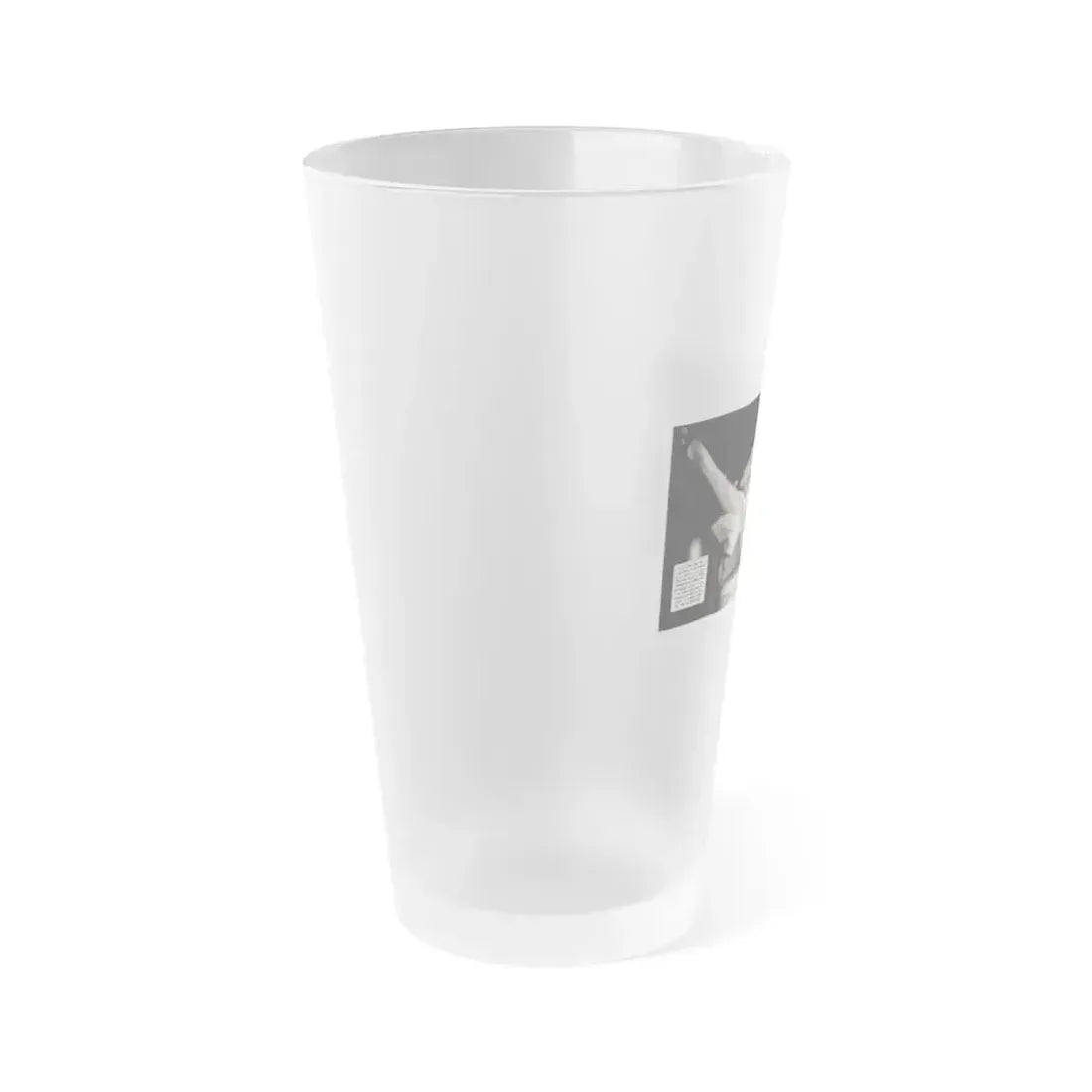 Anita Ekberg #445 - (Vintage Female Icon) Frosted Pint Glass 16oz - Go Mug Yourself