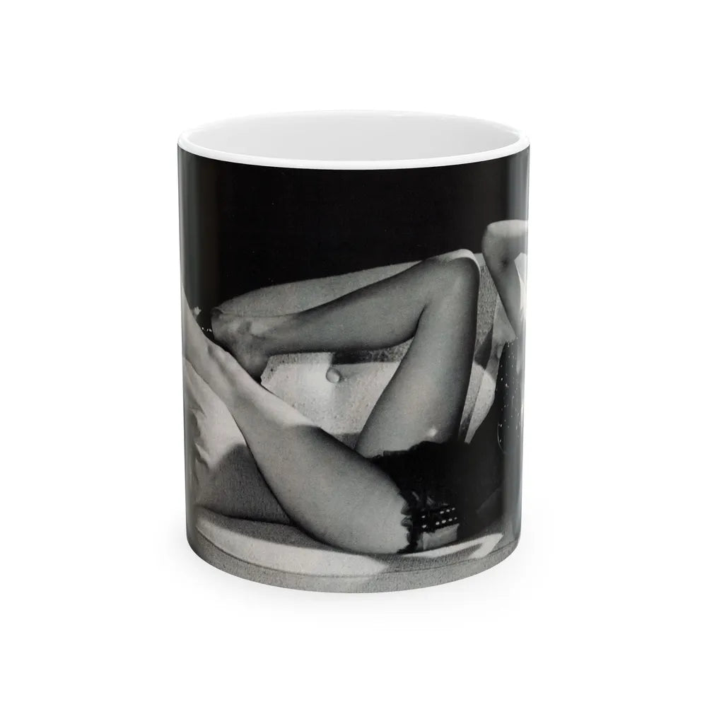 Anita Ekberg #445 - (Vintage Female Icon) White Coffee Mug-11oz-Go Mug Yourself