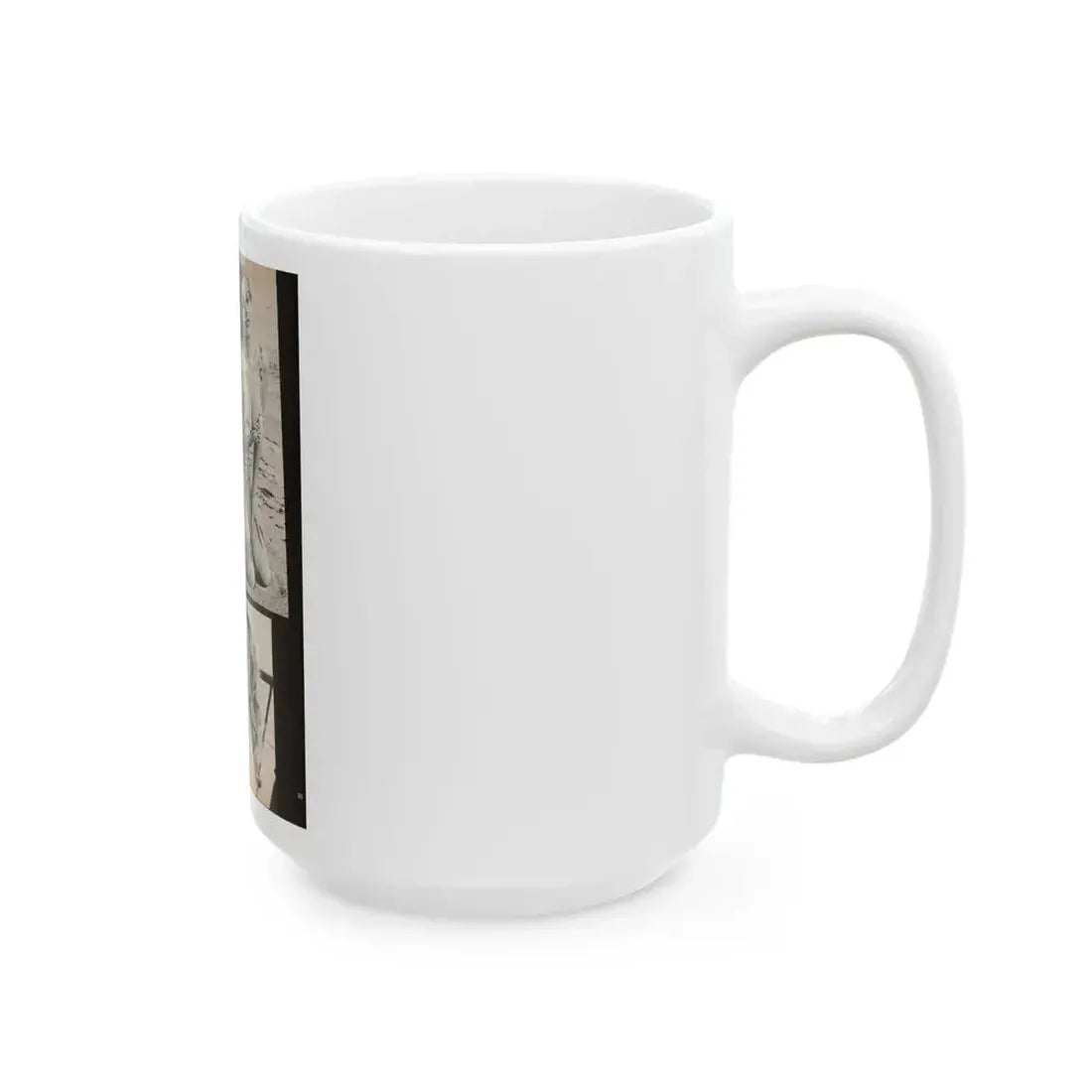 Anita Ekberg #450 - 1 Page, 2 B&W Photos, Headline & Short Article from After Hours Vol. 1, No. 4 '57 Mag. (Vintage Female Icon) White Coffee Mug - Go Mug Yourself