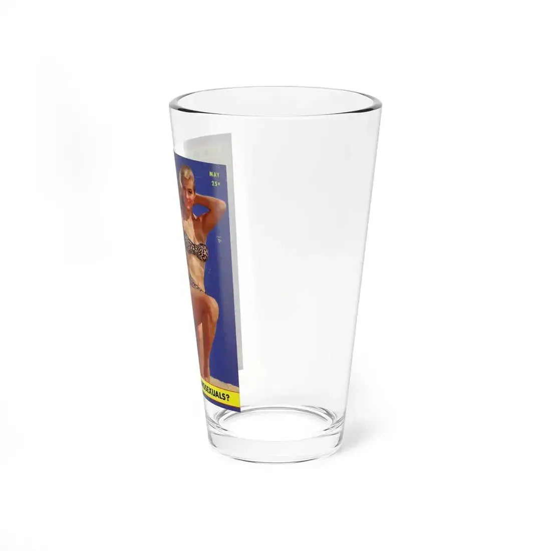 Anita Ekberg #46 - Mag. Cover (Vintage Female Icon) Pint Glass 16oz - Go Mug Yourself
