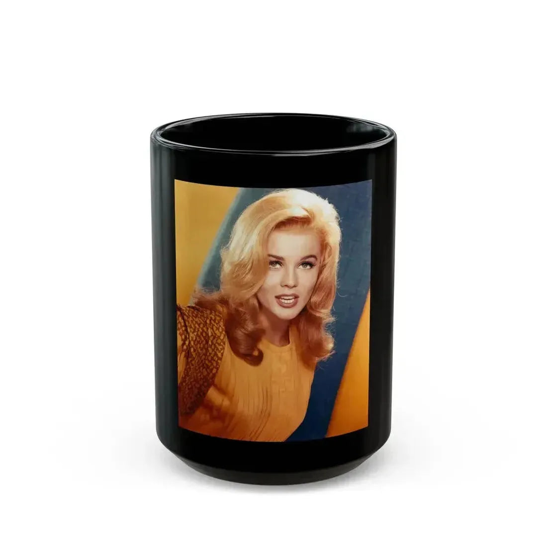 Ann-Margret #160 (Vintage Female Icon) Black Coffee Mug 15oz - Go Mug Yourself