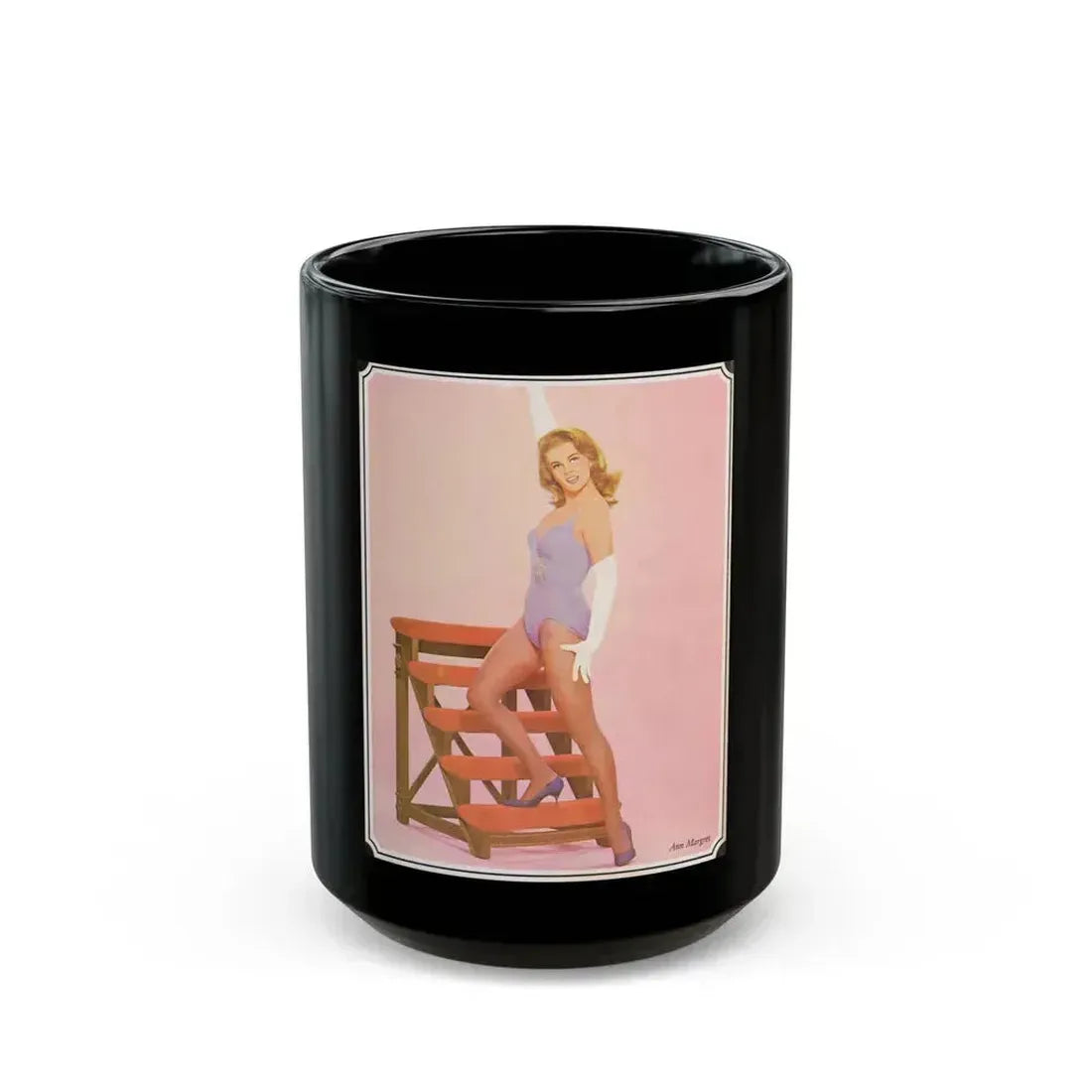Ann-Margret #198 (Vintage Female Icon) Black Coffee Mug 15oz - Go Mug Yourself