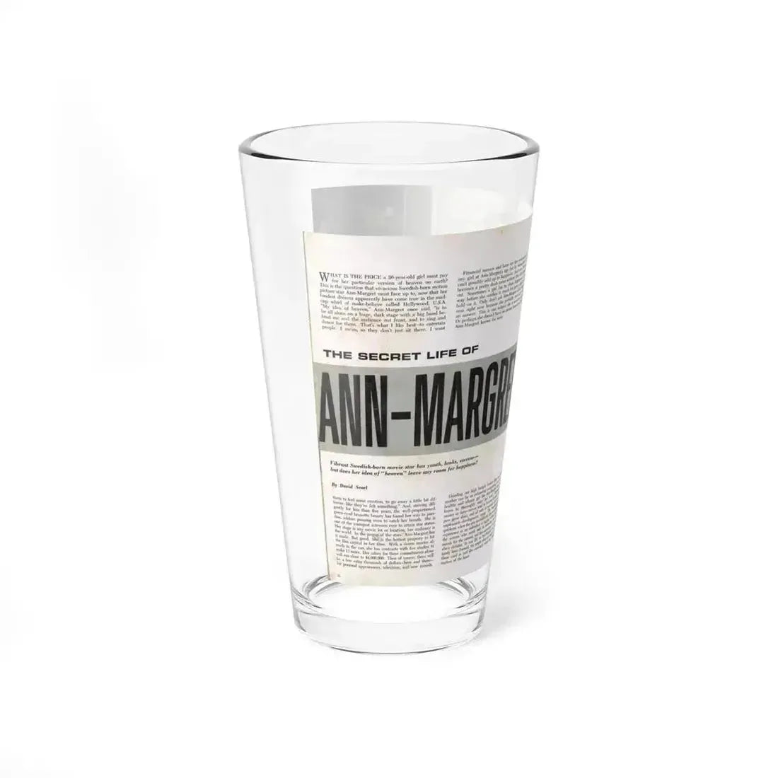 Ann-Margret #220 (Vintage Female Icon) Pint Glass 16oz - Go Mug Yourself