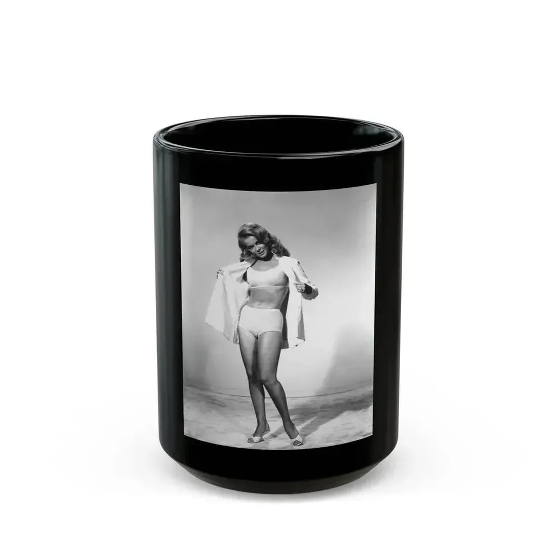 Ann-Margret #256 (Vintage Female Icon) Black Coffee Mug 15oz - Go Mug Yourself