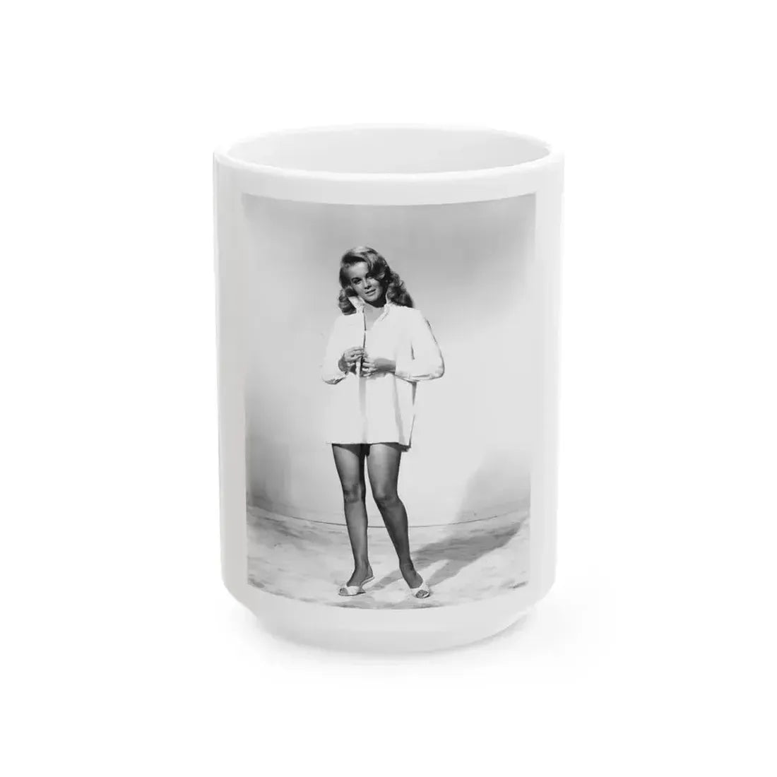 Ann-Margret #258 (Vintage Female Icon) White Coffee Mug 15oz - Go Mug Yourself